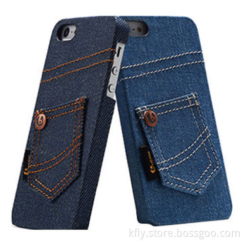 Jeans Cloth Sewing Hot Selling Mobile Phone Covers for iPhone 6